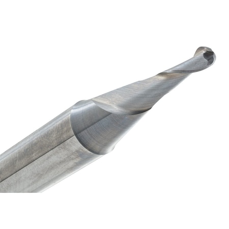 Cgs Tool 2 Flute Std Length Dem Ball Nose 1/8"Dia 3/8"Loc 3"Oal 622-1250